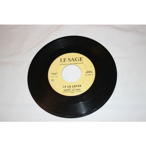 Dottie and Ray 45-I LOVE YOU BABY/LA LA LOVER