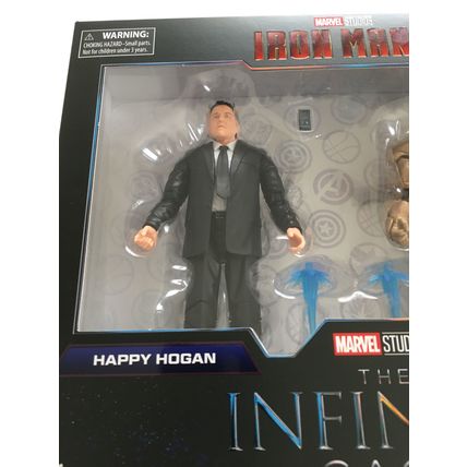 Hasbro Marvel Legends Series 6" Happy Hogan & Iron Man Mark 21 Target Exclusive
