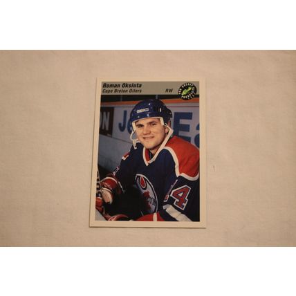 Roman Oksiuta 1993 Classic Pro Hockey Prospects NO. 11