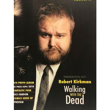 2010 San Diego Comic Con Annual Magazine Walking Dead Kirkman Cover