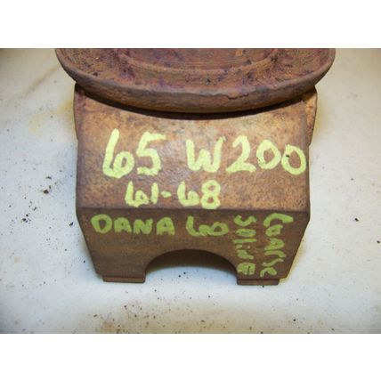 1965 DODGE W200 DANA 60 COARSE SPLINE BIG YOKE OEM POWER WAGON 61 62 63 64 66 67
