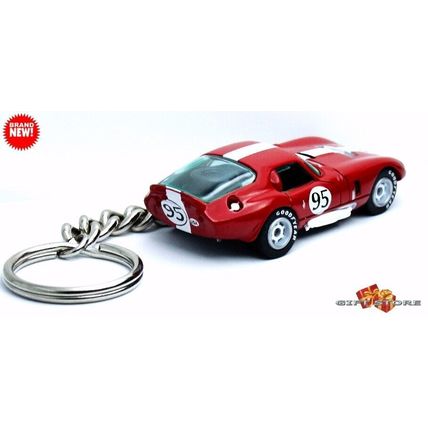 RARE KEYCHAIN RED 1964/65 SHELBY COBRA DAYTONA CUSTOM Ltd Ed. GREAT GIFT