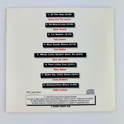 Classic Hits Of Rock & Roll CD