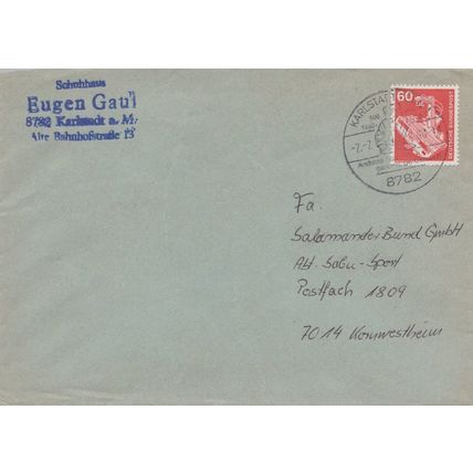 TEN COVERS GERMANY COLLECTION Slogans Advertising Commercial ZAYIX 0524M0130