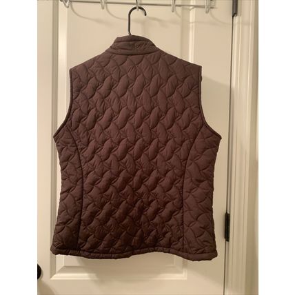 Royal Robbins Women's Brown Quilted Vest Jacket Coat Size Large Brown