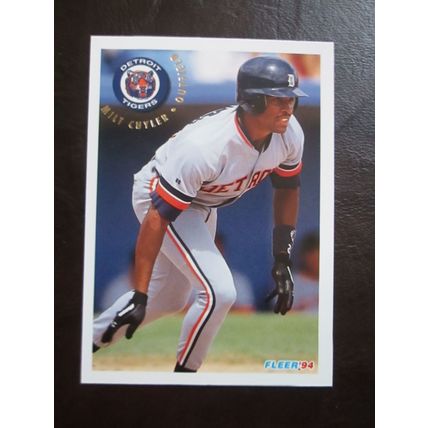 Three (3) Milt Cuyler Baseball Cards (See Pictures and Description Below)