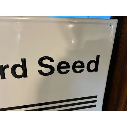 Embossed Vineyard Co-Op Dealer sign marked Grace Comm. Inc. Earth City 2-(9)6 DL