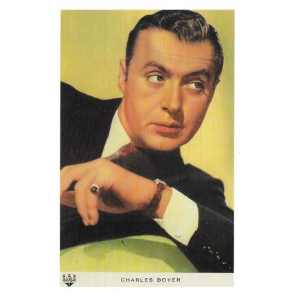 Postcard French Film Actor Charles Boyer 1930's - Nostalgia