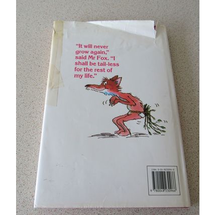 Fantastic Mr Fox Roald Dahl Hardback 1989 First UK Edition