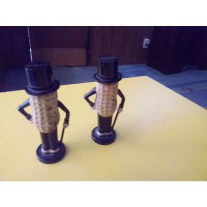 Old Vintage Original Planters Peanuts Salt & Pepper Shakers 1950s