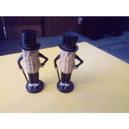 Old Vintage Original Planters Peanuts Salt & Pepper Shakers 1950s