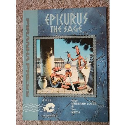 EPICURUS THE SAGE VOL 1 G/N (1989) PIRANHA PRESS (VFN Condition) 1st Print