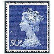 1970 SG831 50p Ultra High Value Machin Unmounted.Mint.