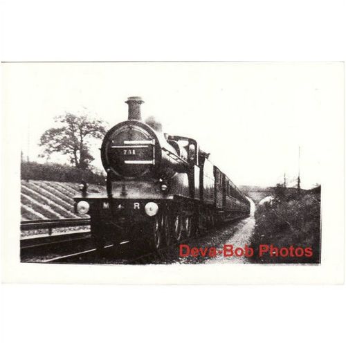 Railway Photo Midland 2606 731 MILL HILL c1914 St Pancras Leeds Express Loco