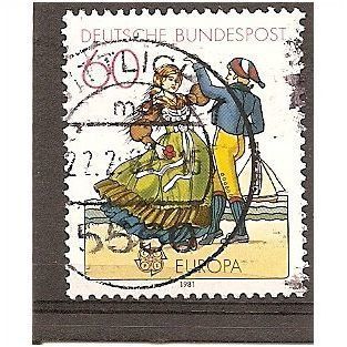 DUITSLAND / BUNDES POST JAAR 1981 Y£T 929 °