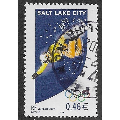 FRA 2002 46c 'WINTER OLYMPICS' FINE USED (EBID55-590)