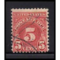 Used J83a 5c Postage Due Average K1456