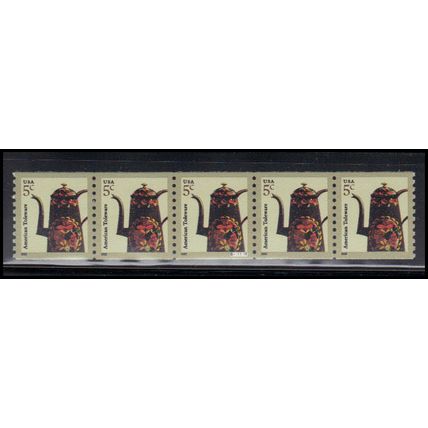 3612v 5c Coffee Pot Very Fine MNH PNC S1111111/5 KA8263