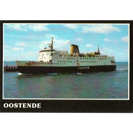 Belgian Marine MV PRINSES MARIA ESMERALDA Postcard (Van Mieghem A 151)