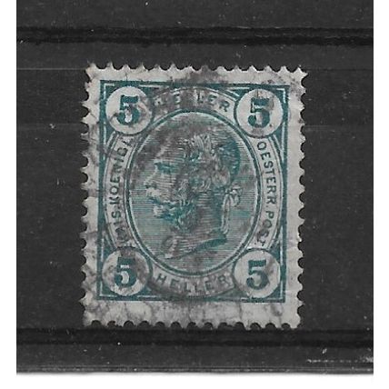Austria.SG183 5h Yellow-Green.Fine Used.Aug22