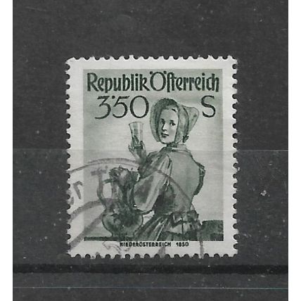 Austria.SG1140 3s 50 "Niederosterreich 1850".Fine Used.Aug22c