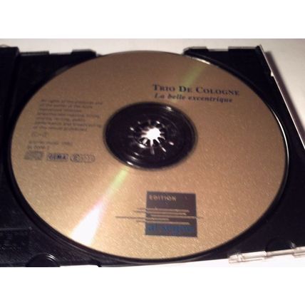 TRIO DE COLOGNE - LA BELLE EXCENTRIQUE - CD ALBUM1993- 1DISC