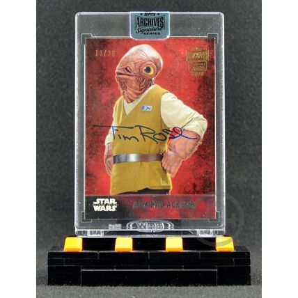Topps Star Wars Archives Signatures – Autograph – Tim Rose 13/28