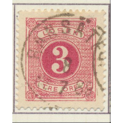 Sweden Stamp Scott #J13, Used