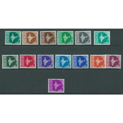 india stamps sg375 sg 375 hm set