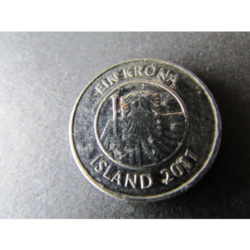 2011 ICELAND ONE KRONUR FREE POST. AA.