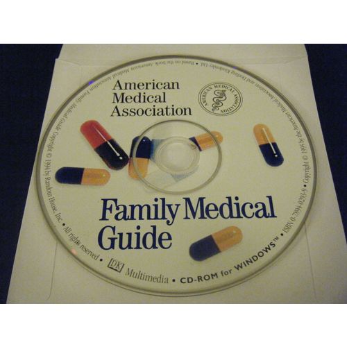 American Medical Association Family Medical Guide (PC, 1995) - Disc Only