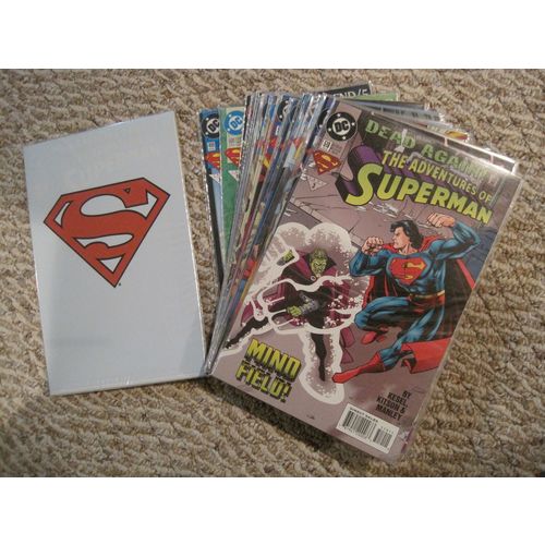 Adventures of Superman #s 499-519 (inc. #0) PLUS Annual #6 and alt. covers