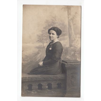 Lady Studio Postcard Publisher Vale Bradford TU131
