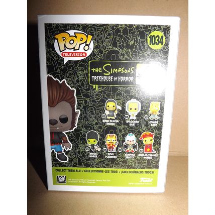The Simpsons WEREWOLF BART (Treehouse Of Horror) 2020 NYCC Excl. Pop #1034