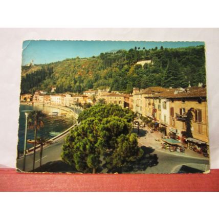 GARDA LAKE, MADERNO, ITALY used postcard 1964 postmark #