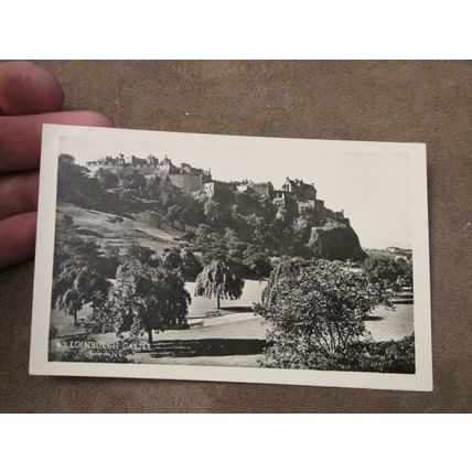 Ministry of Works Postcard - Edinburgh Castle from N-E, Scotland
