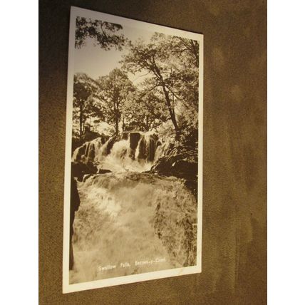 Real photo Postcard - Swallow Waterfalls, Bettwys-Y-Coed - Snowdonia, Wales