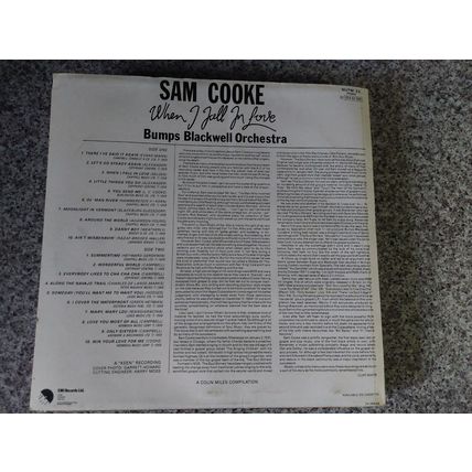 Sam Cooke – When I Fall In Love (NUTM23) 1979 (LP)