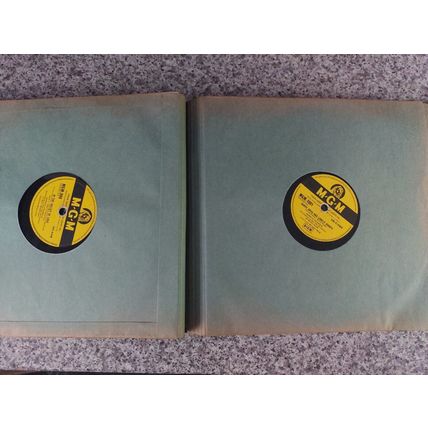Vintage HIS MASTER'S VOICE 10" 78 Album Book Folder including 24 x 78RPM Records