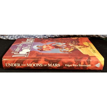 Under the Moons of Mars by Edgar Rice Burroughs (2003, HB/DJ, Used, SFBC)