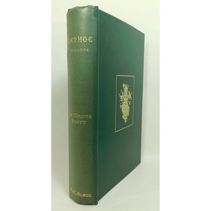 Birkbeck College Antique Victorian Book Walter Scott Waverley Ivanhoe 1898