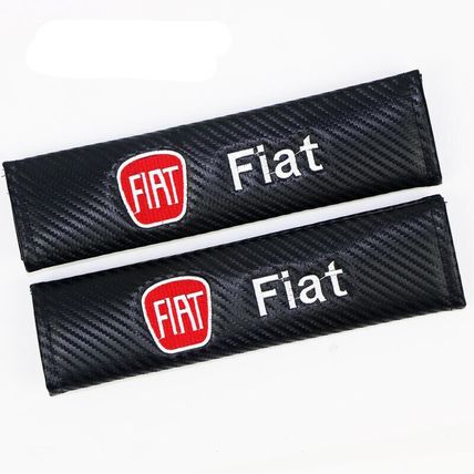Pads Shoulder Strap Safety Carbon Fiber New Unisex Fiat Car Seat Belt Shoulder