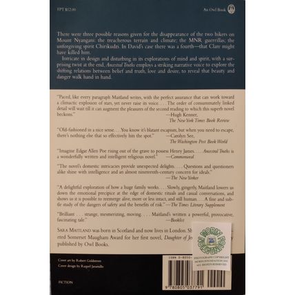ANCESTRAL TRUTHS a novel by SARA MAITLAND 1st FIRST THUS