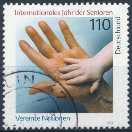 International Year of The Elderly - Germany 1999 - F H - MiNr 2027