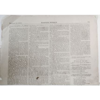 Terrible Explosion of Petroleum on Lake Erie - Harper's Weekly November 14, 1868