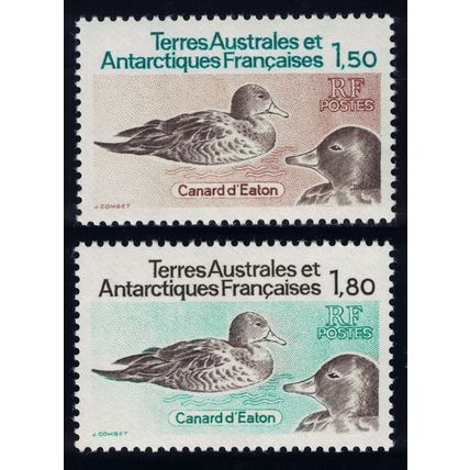 FSAT TAAF Pintails Birds 2v 1983 MNH SG#172-173 MI#172-173