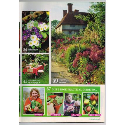 Woman's Weekly Gardening Magazine Spring March 2011 Living Series