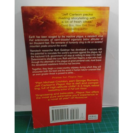Plague War by Jeff Carlson PB