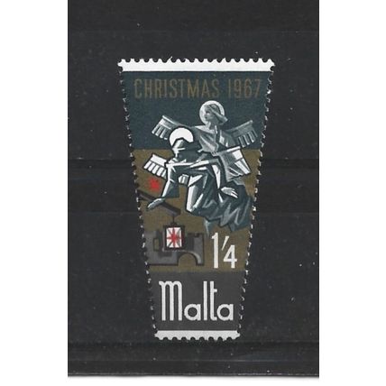 Malta.SG395 1s 4d "Angels".Mounted Mint.May25