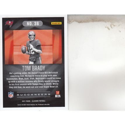TOM BRADY 2021 AUTOGRAPHED TAMPA BAY BUCCANEERS HOF SB CHAMPION MVP QUARTERBACK
